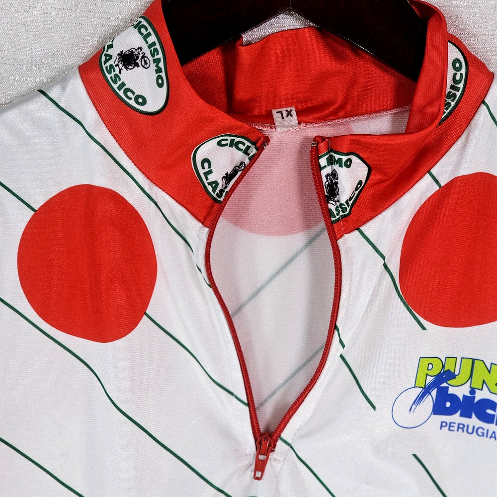 Ciclismo Classico Men's Size XL Cycling Jersey Made in Italy Punto Bici Perugia - Picture 3 of 6